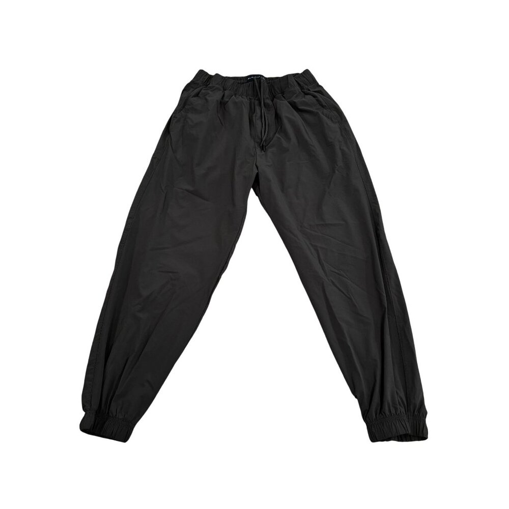 Abercrombie & Fitch Black Relaxed Fit Joggers M Elastic Waist Lightweight